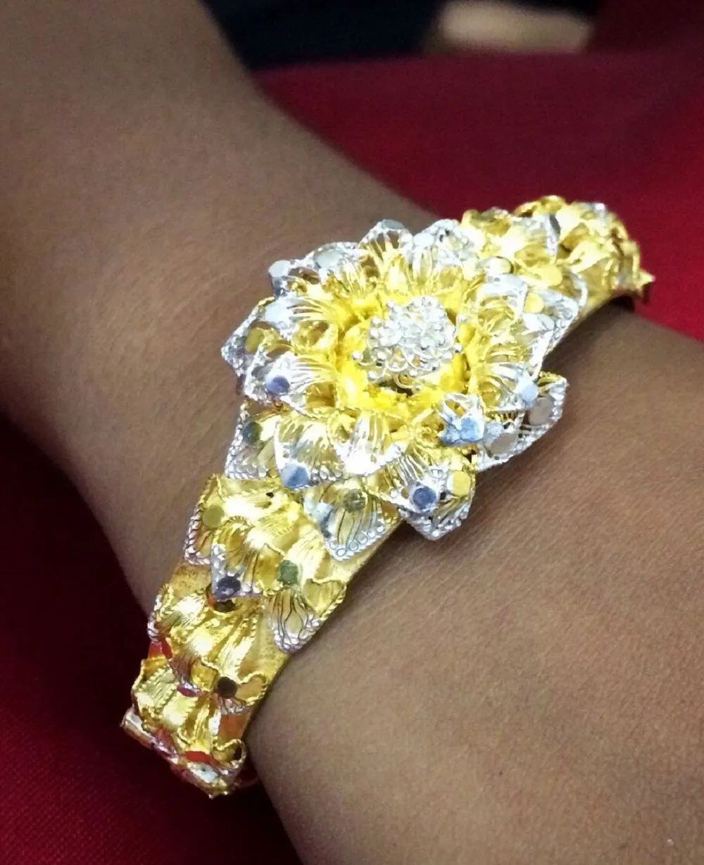 Golden Filigree Bracelet