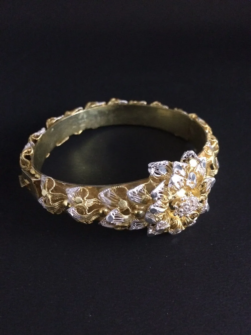 Golden Filigree Bracelet