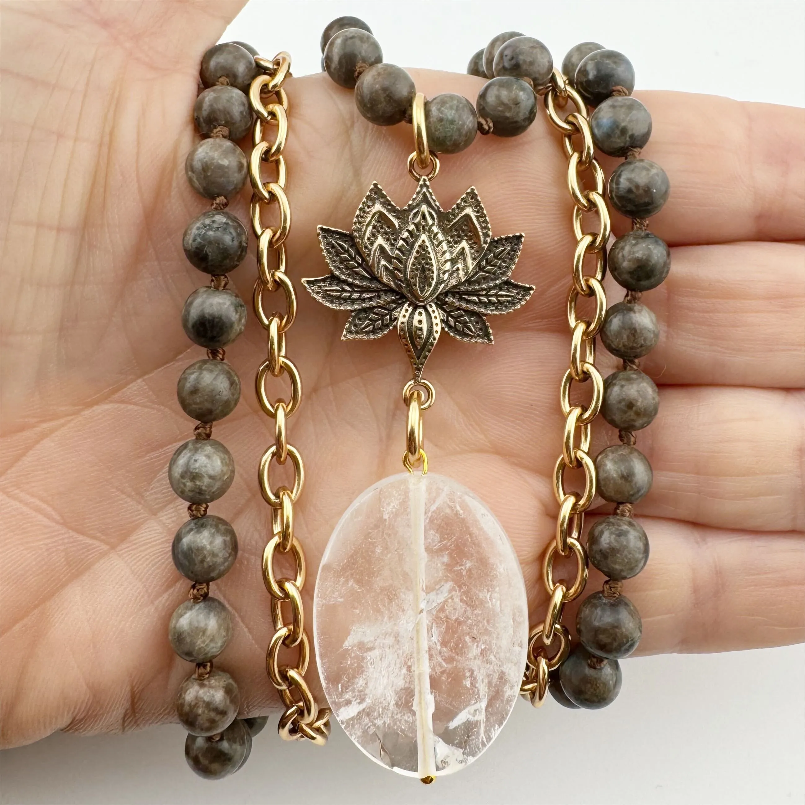 HAVE FAITH | LOTUS FLOWER | Long Chain Fusion