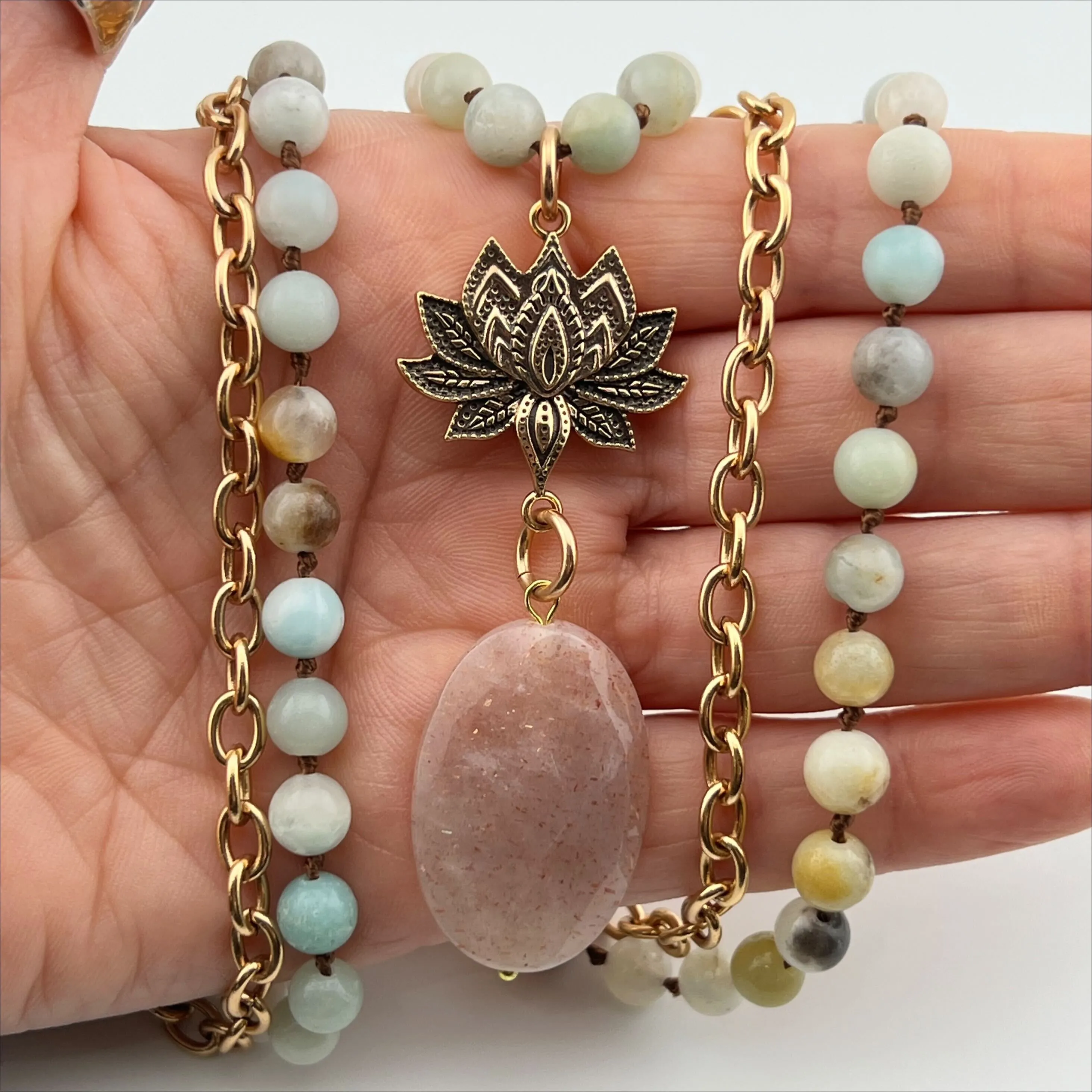 HAVE FAITH | LOTUS FLOWER | Long Chain Fusion