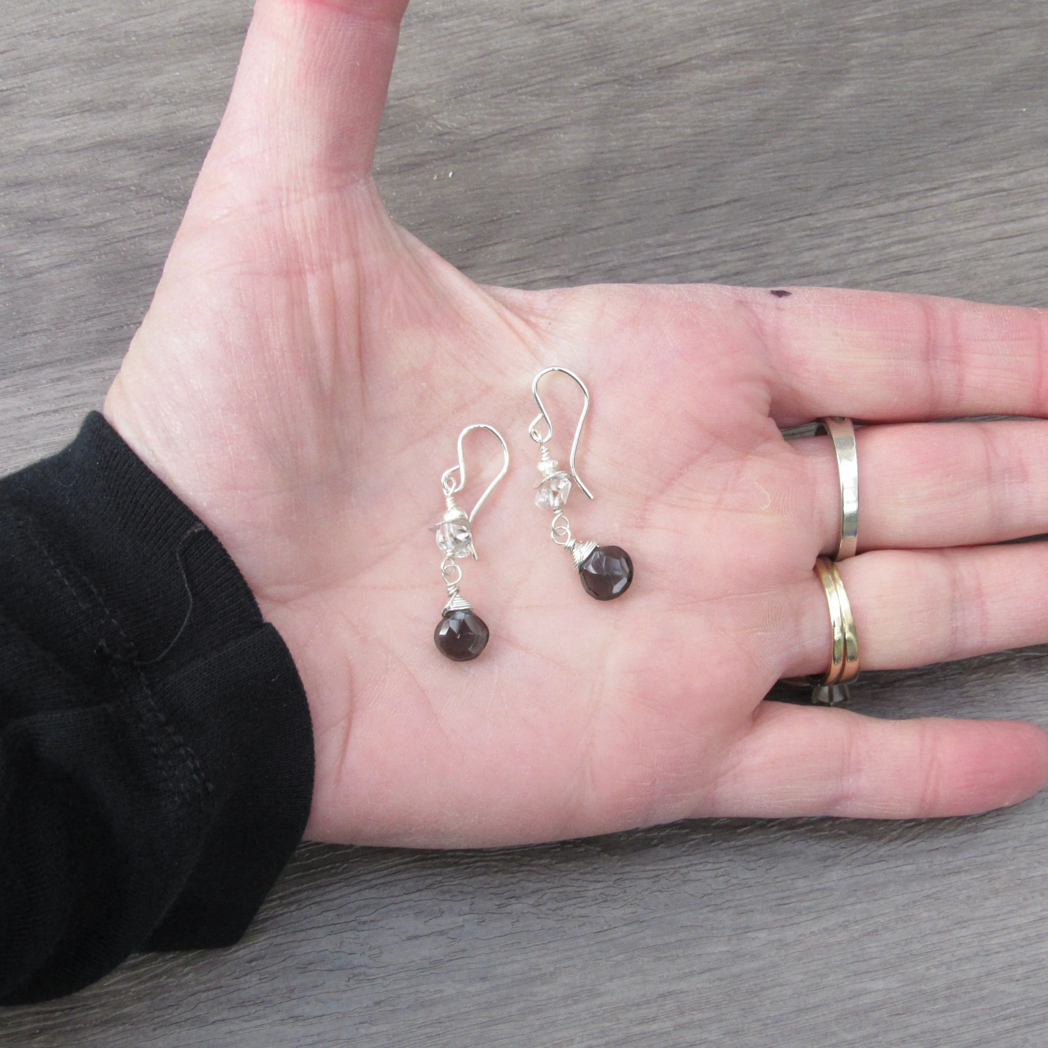 Hydro Herkimer Earrings