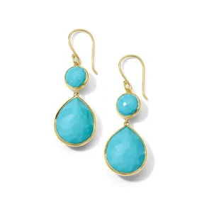 IPPOLITA Chimera Rock Candy Snowman Earring in Turquoise