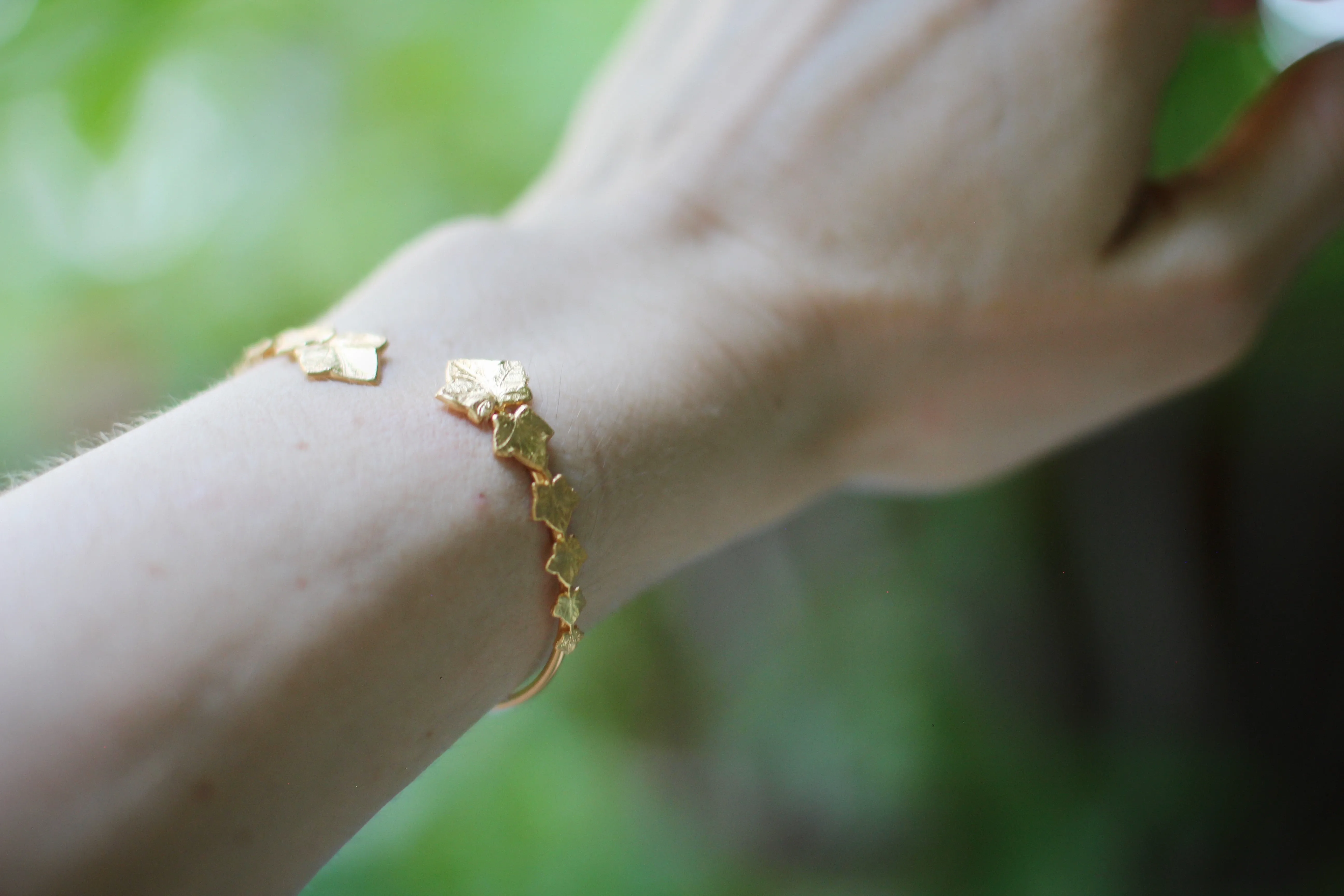 Ivy Leaves Bracelet