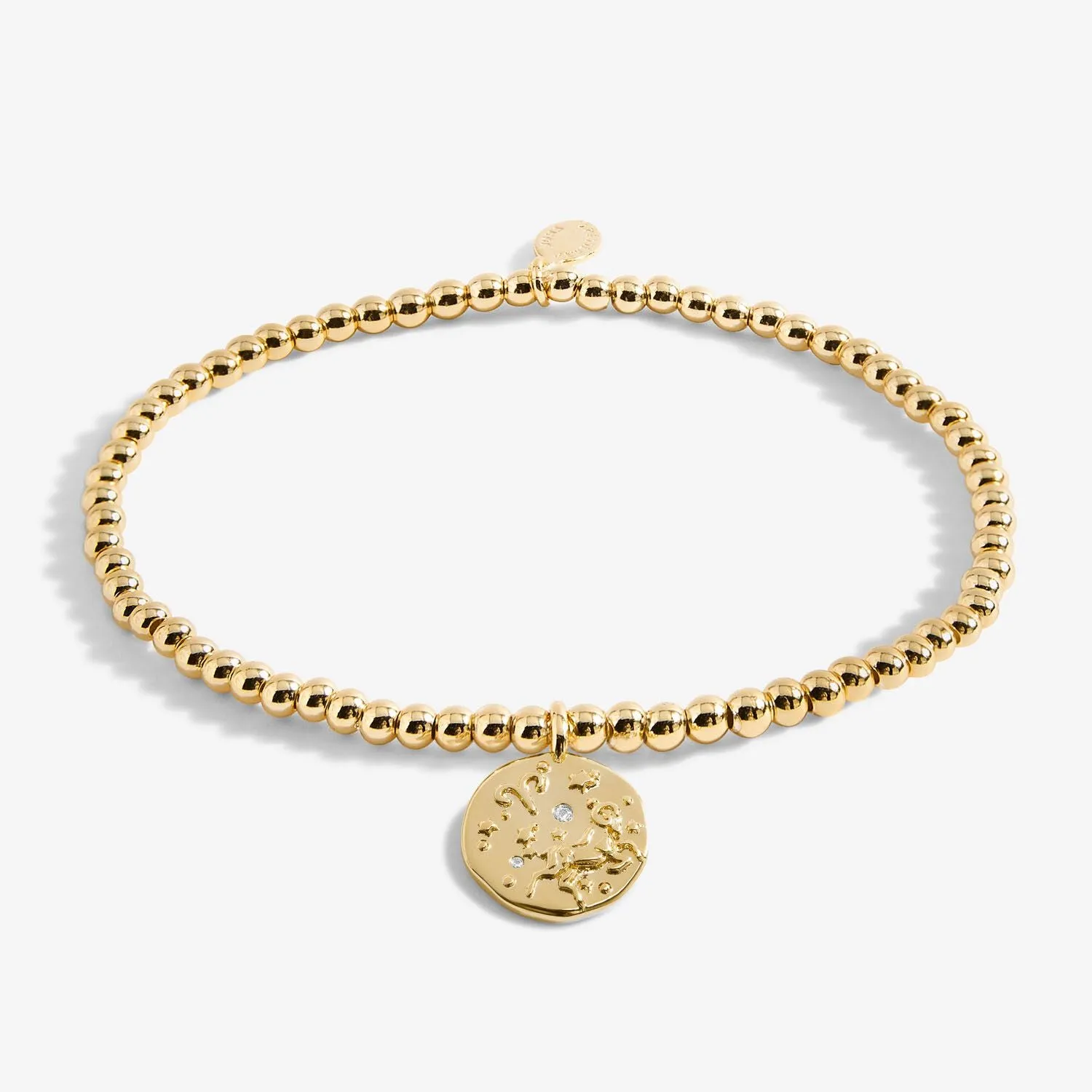 Joma Jewellery Gold Star Sign A Little 'Aries' Bracelet