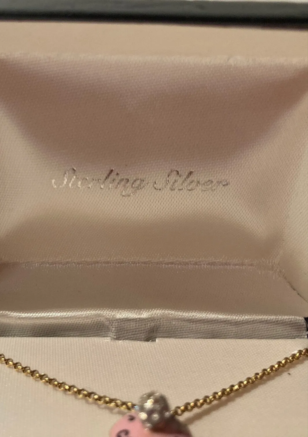 Juicy Couture Necklace in Original Box, Blue Topaz, Genuine Diamond, Quality, Fashion, Silver, Necklace, Juicy, Accessory