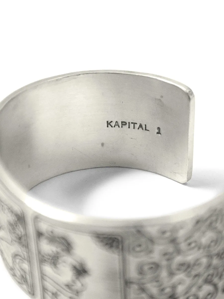 Kapital Silver Souvenir Bangle (YOBAI/Thin)