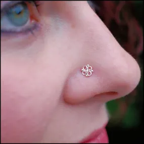 Lacy Filigree Pattern Nose Stud