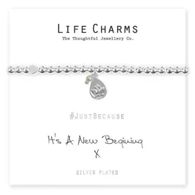 Life Charms New Beginning Lotus Flower Bracelet