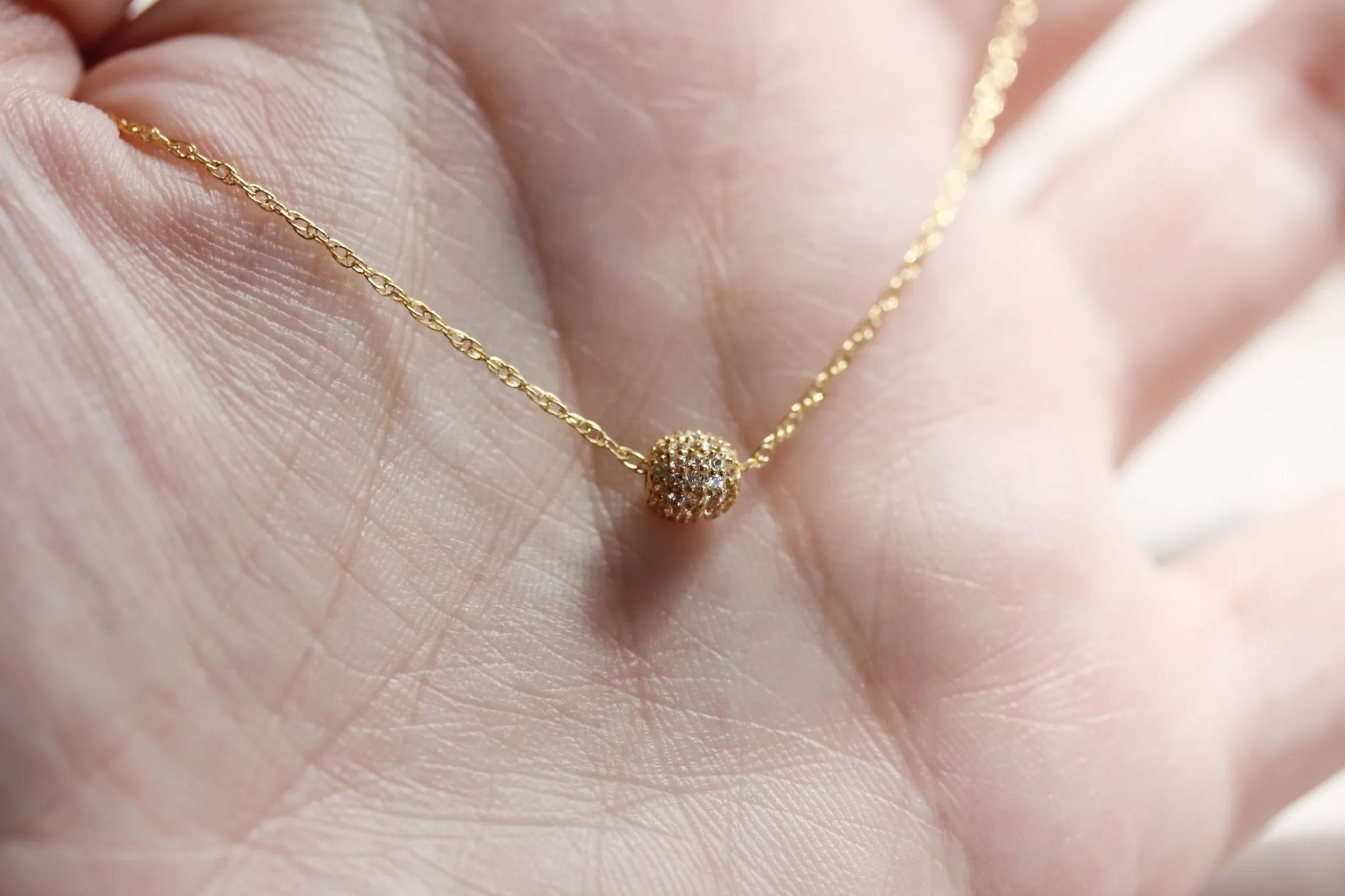 Little Gold Illuminate Necklace