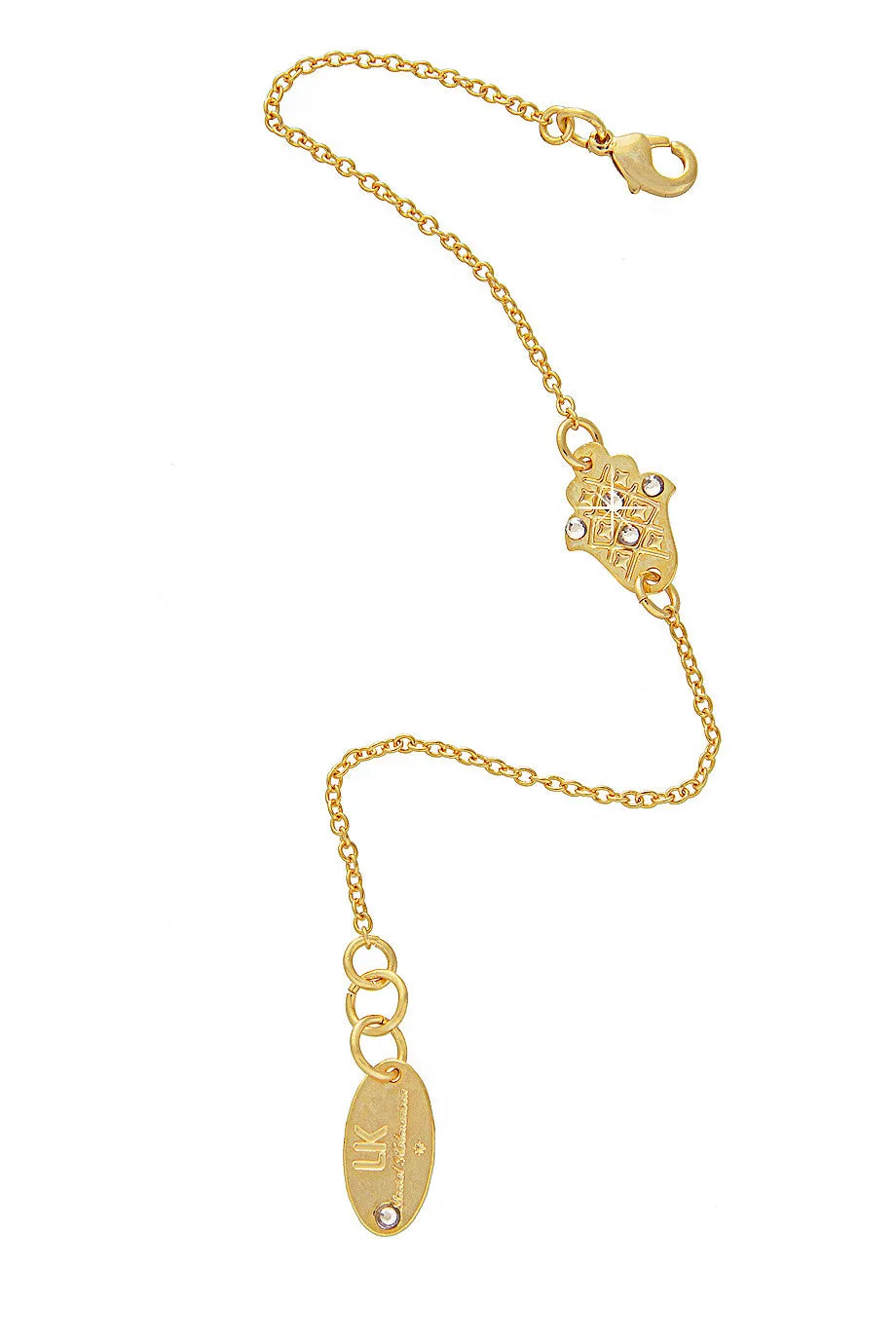 LK DESIGNS GOLDEN HAMSA Lucky Bracelet