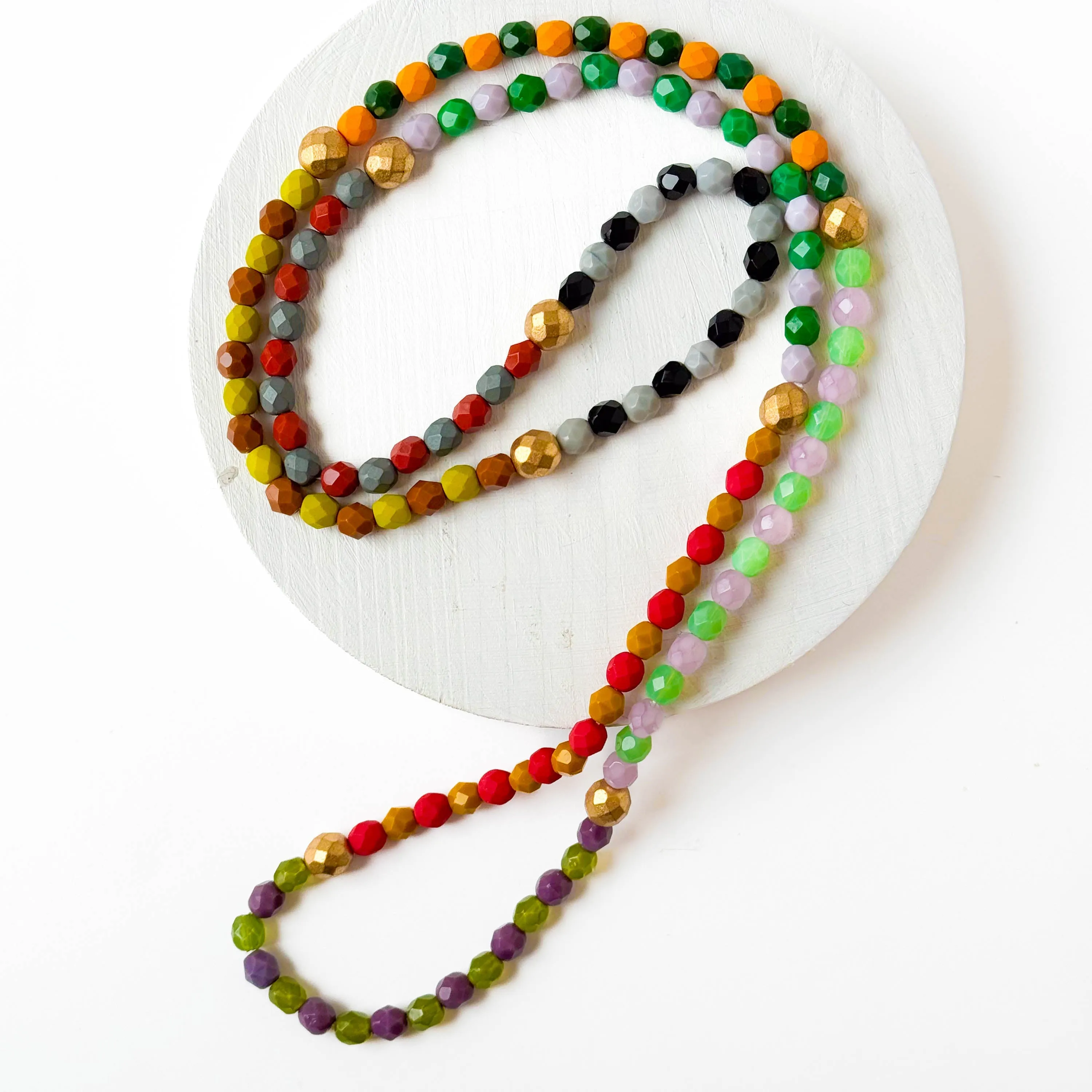 Long Bead Necklace - WS