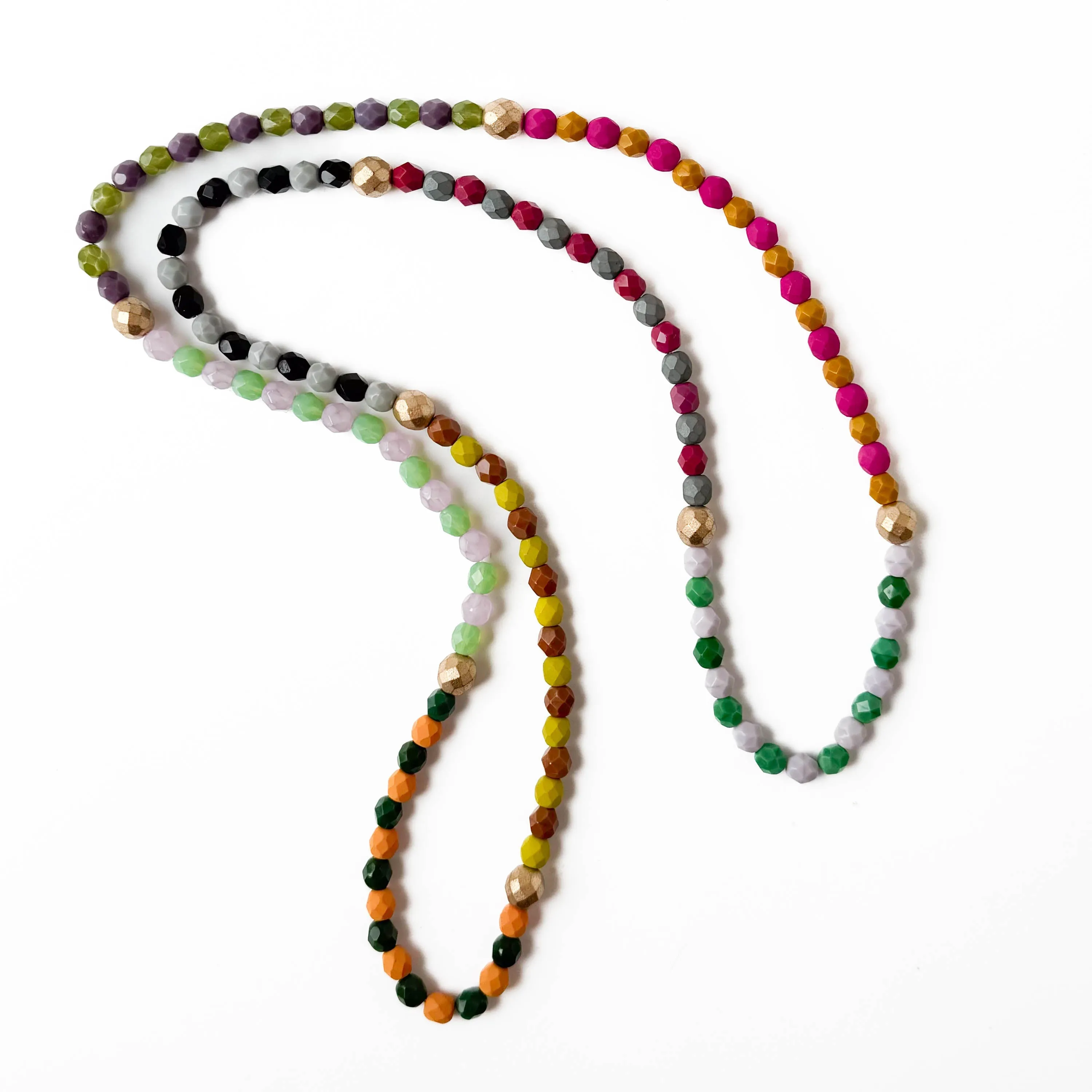 Long Bead Necklace - WS