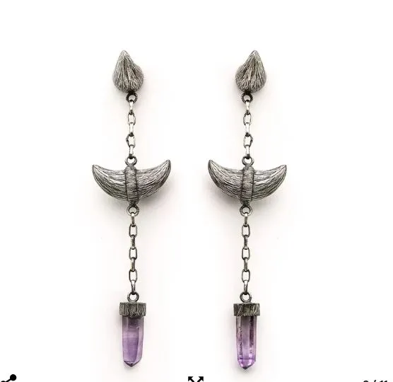 Lucky Horn Earrings