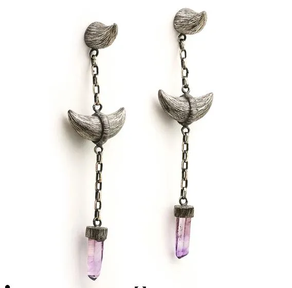 Lucky Horn Earrings