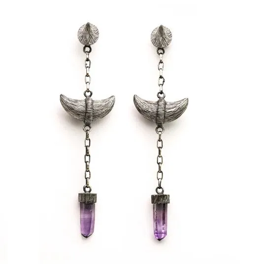 Lucky Horn Earrings