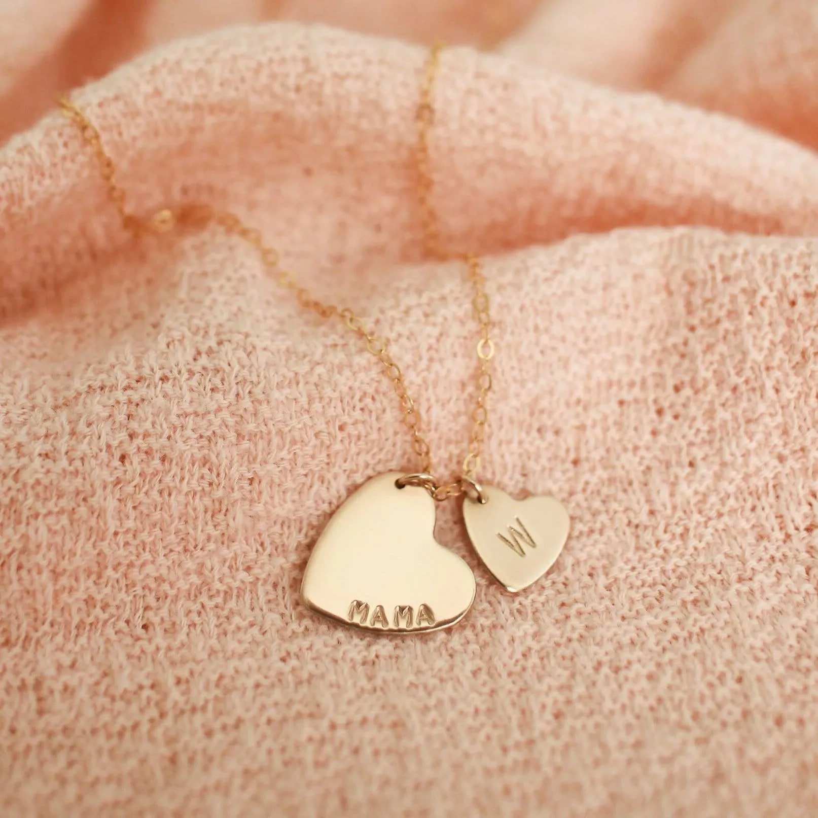 Mama's Heart Necklace