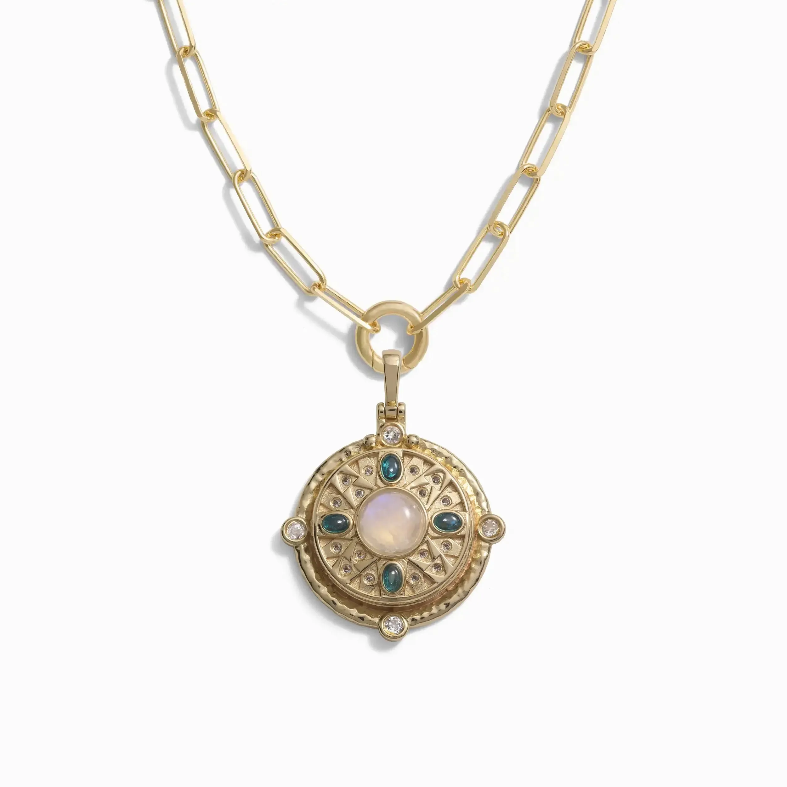 Manifestation Locket Single Charm Necklace