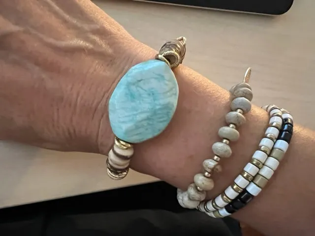 Meadow Bracelet - Amazonite