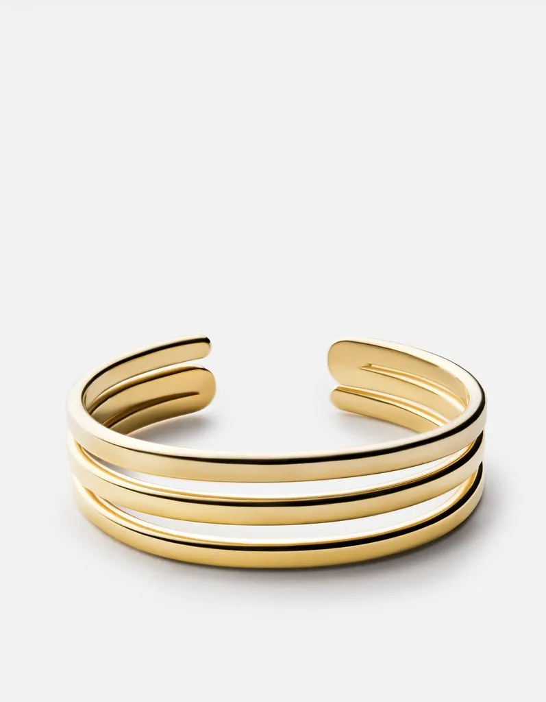 MIANSAI - Expo Cuff, Gold Polished