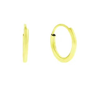 Mini Gold Hoop Earrings