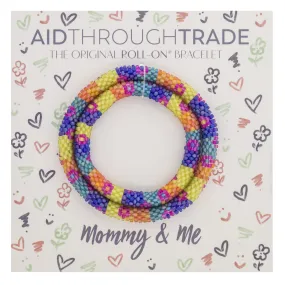 Mommy & Me Roll-On® Bracelets <br> Finger Paint