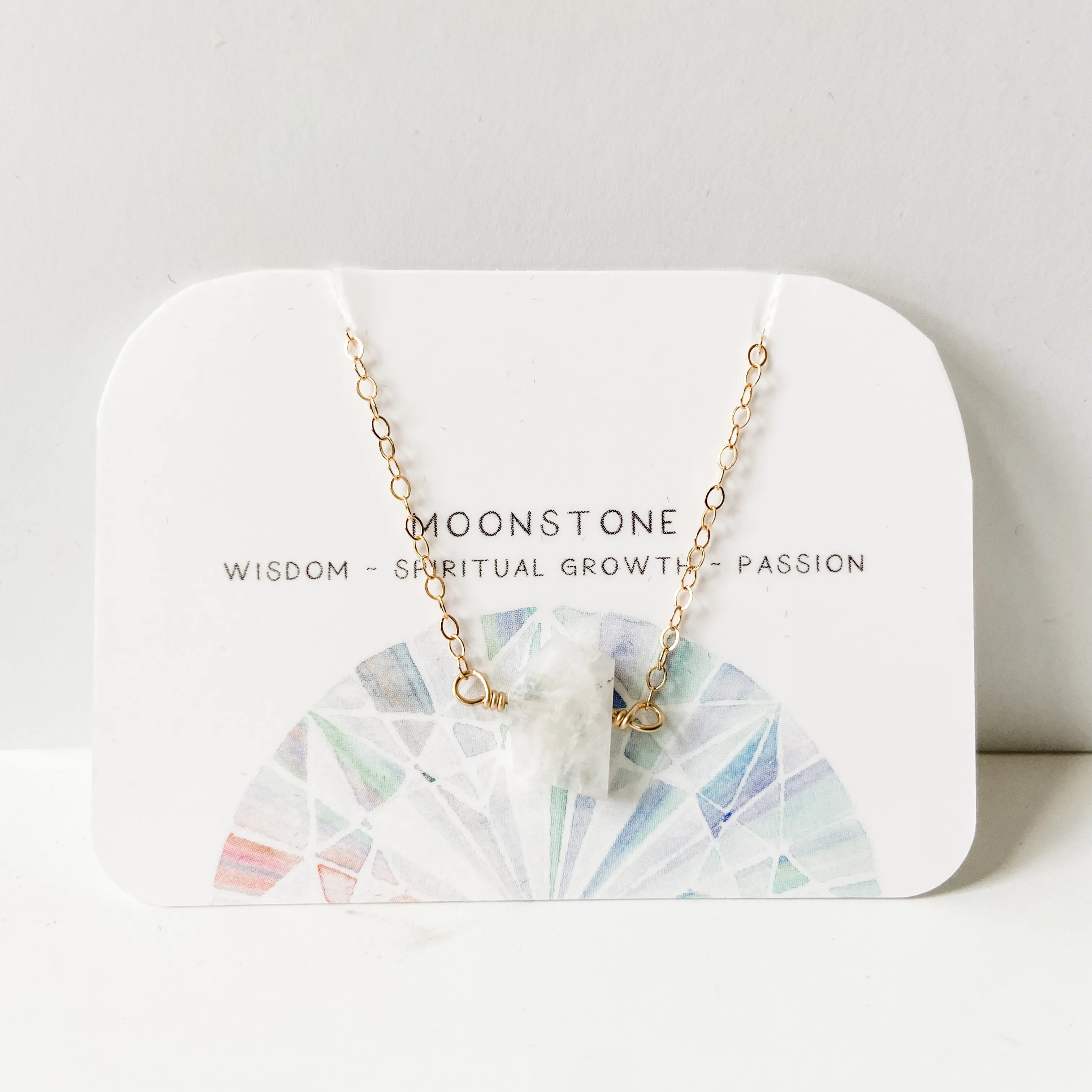 Moonstone Gemstone Necklaces