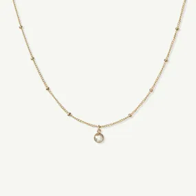 Moonstone Saturna Necklace