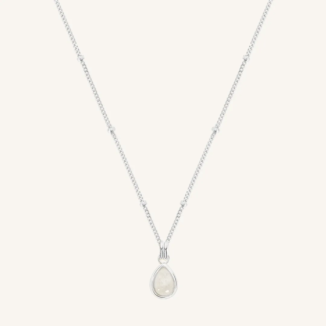 Moonstone Trove Charm Necklace