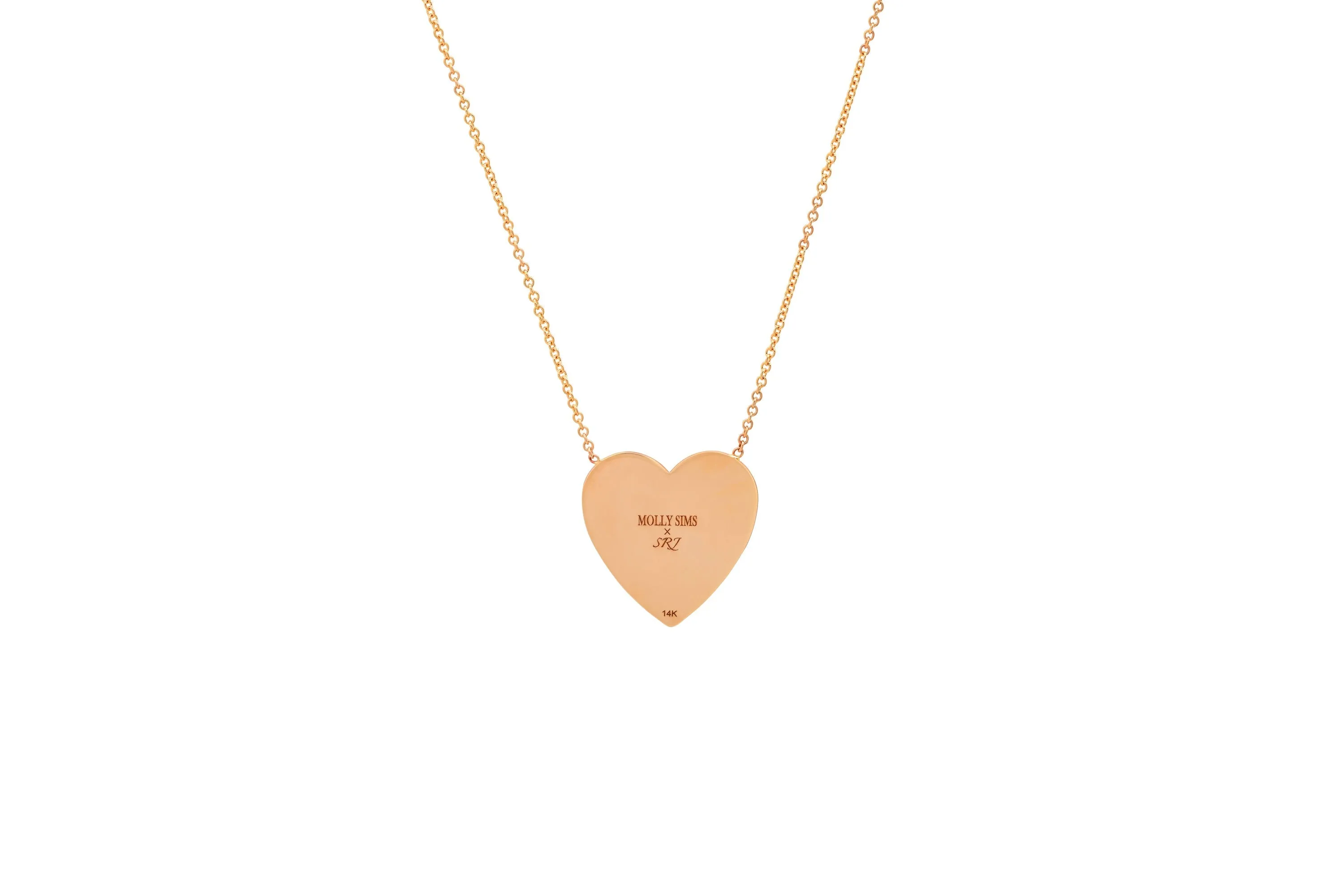 MS X SRJ Large Heart Necklace