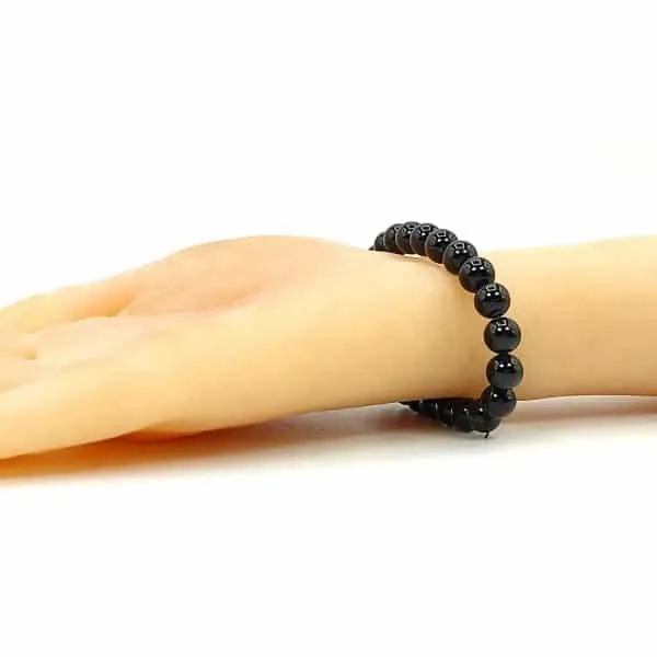 Natural Black Tourmaline Bracelet Protection from Negativity & Negative People