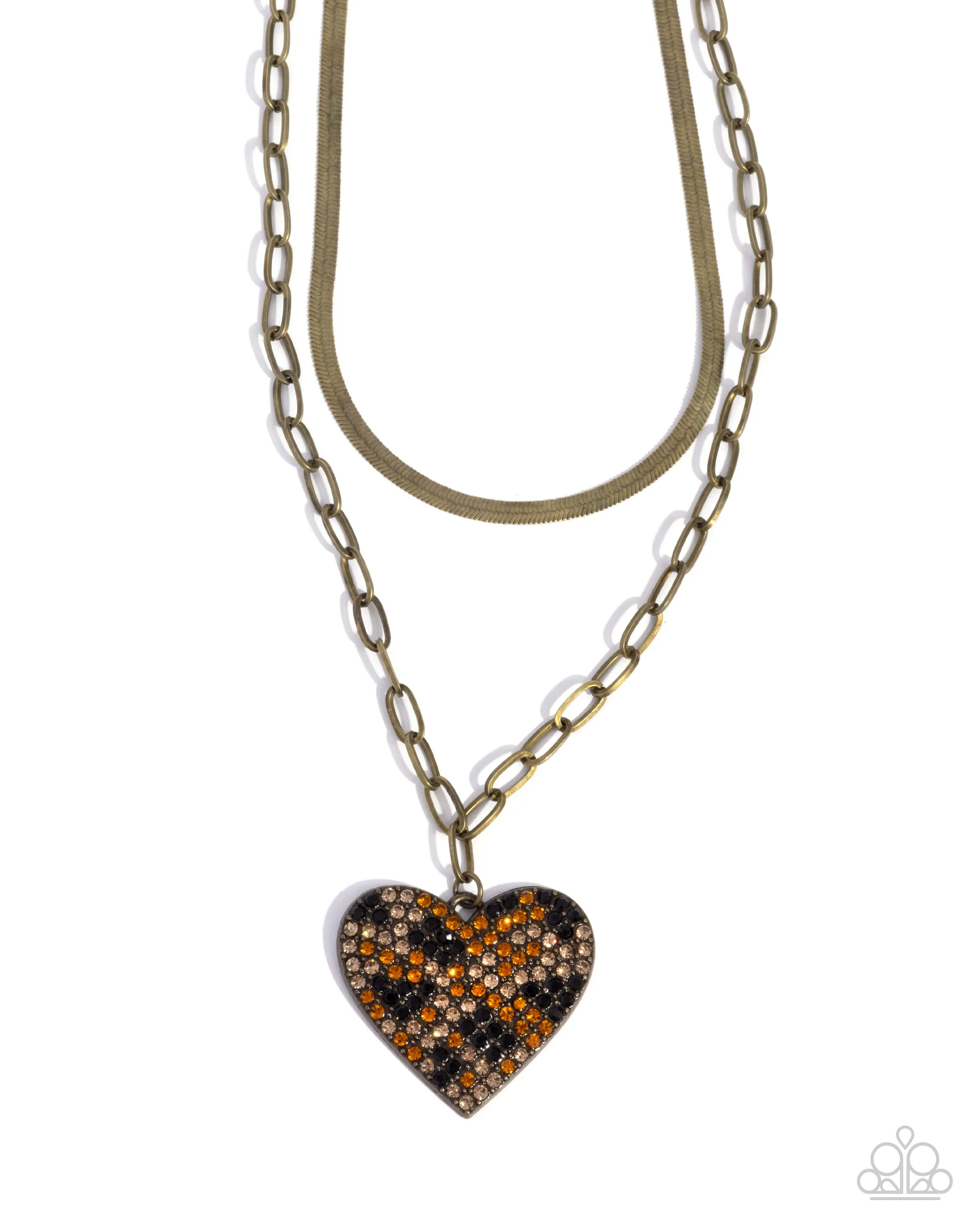 Necklaces Cheetah Class - Brass N419