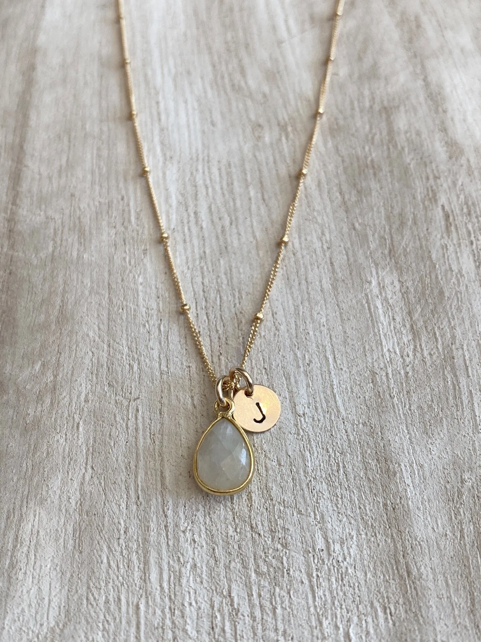 NEW BEGINNINGS | MOONSTONE PENDANT CHARM