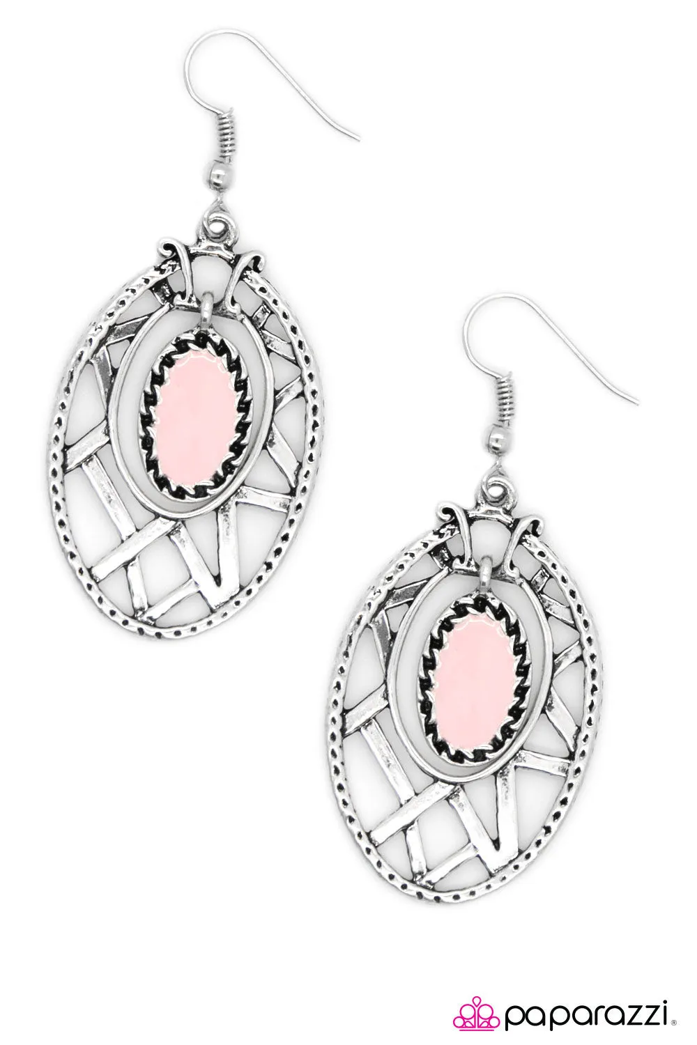 Open Door Jewelry - A Smash Hit Earrings - Paparazzi Accessories