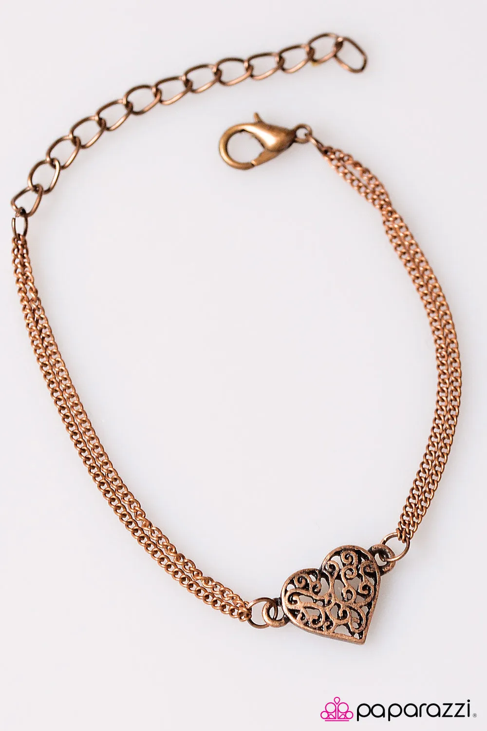 Open Door Jewelry - Deep In The Heart Of Texas - Copper Bracelet - Paparazzi Accessories