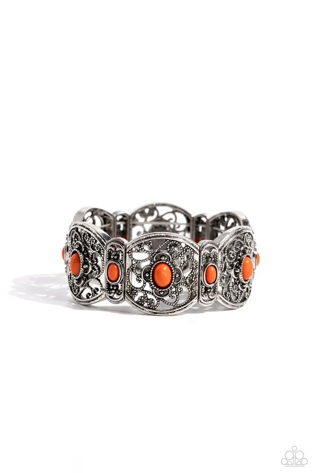 Paparazzi Bracelet ~ Ventura Vineyards - Orange