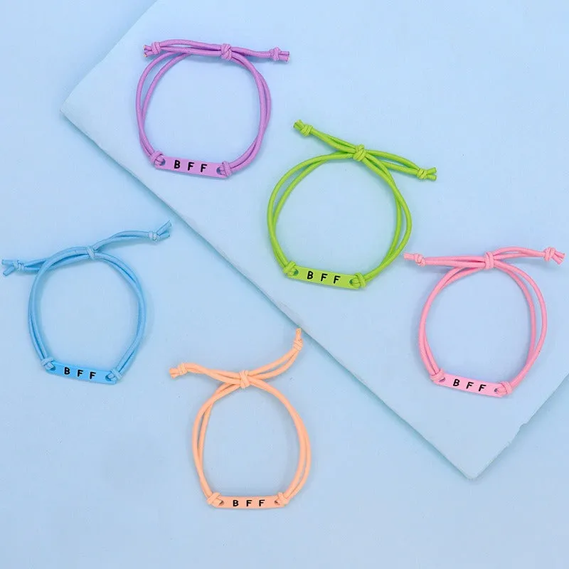 Pastel Color BFF Bracelets