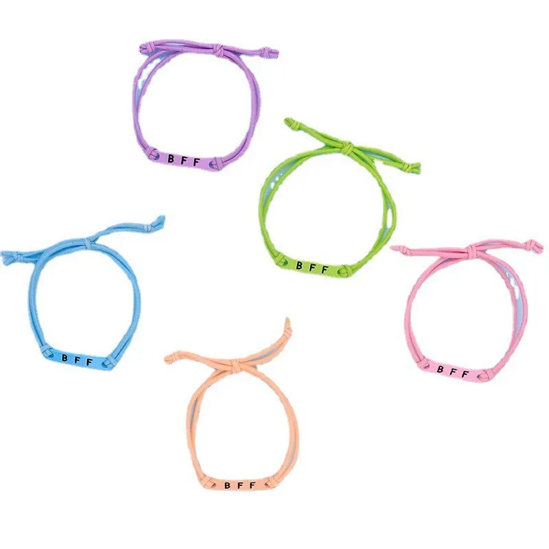 Pastel Color BFF Bracelets