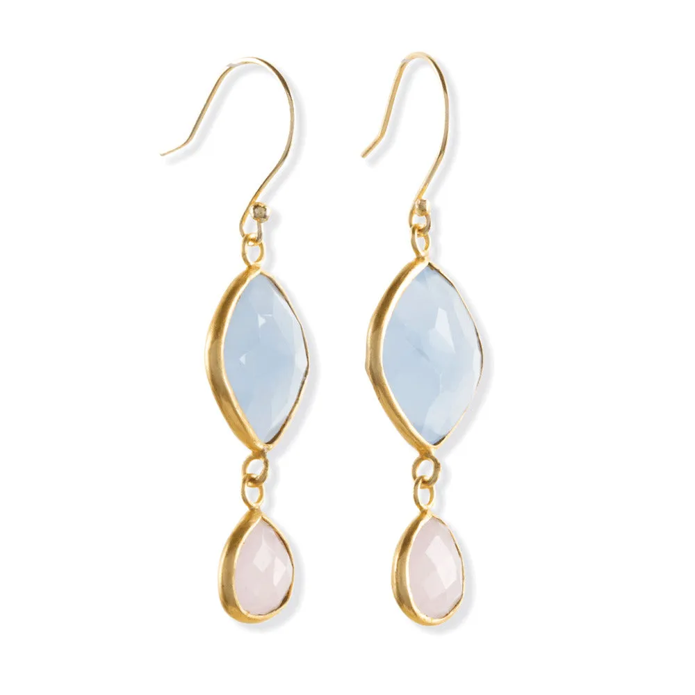 Pastel Pleasure Drop Earrings