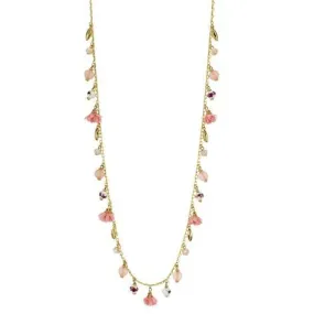 Petal Drops Long Necklace