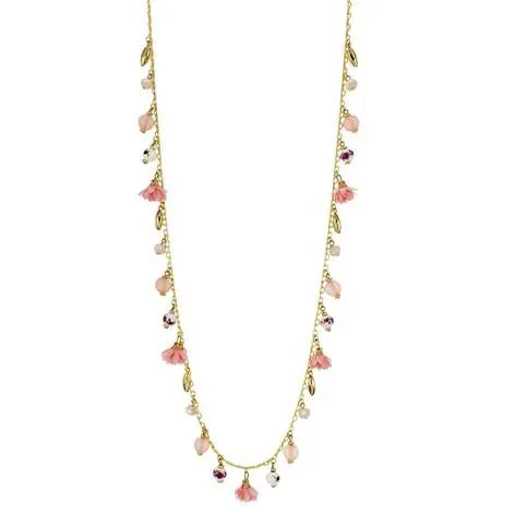 Petal Drops Long Necklace