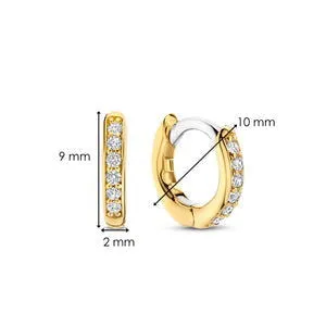 Petite CZ Hoops