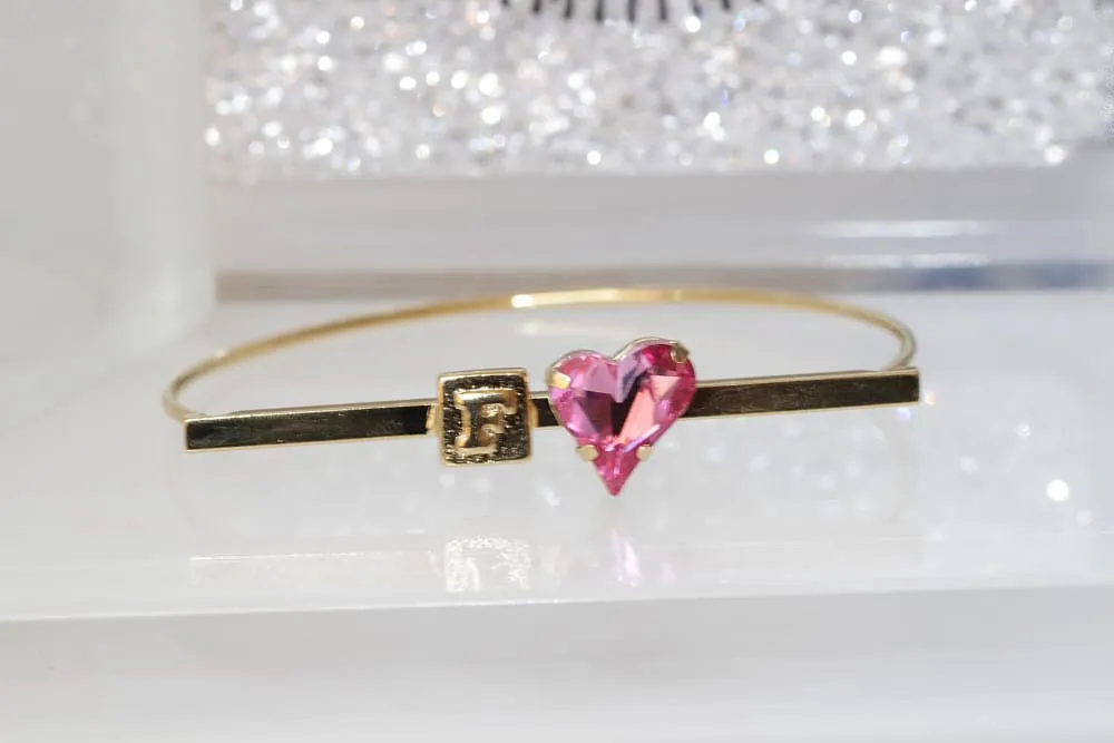 PINK HEART BRACELET