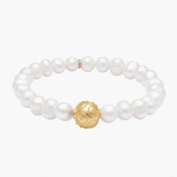 Portugal Jewels - Pearl Bracelet with Charms  