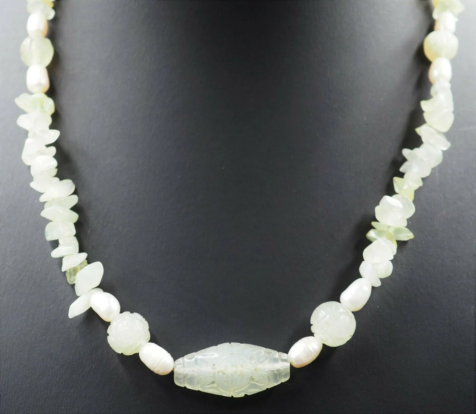 Quartz & Freshwater Pearl Necklace