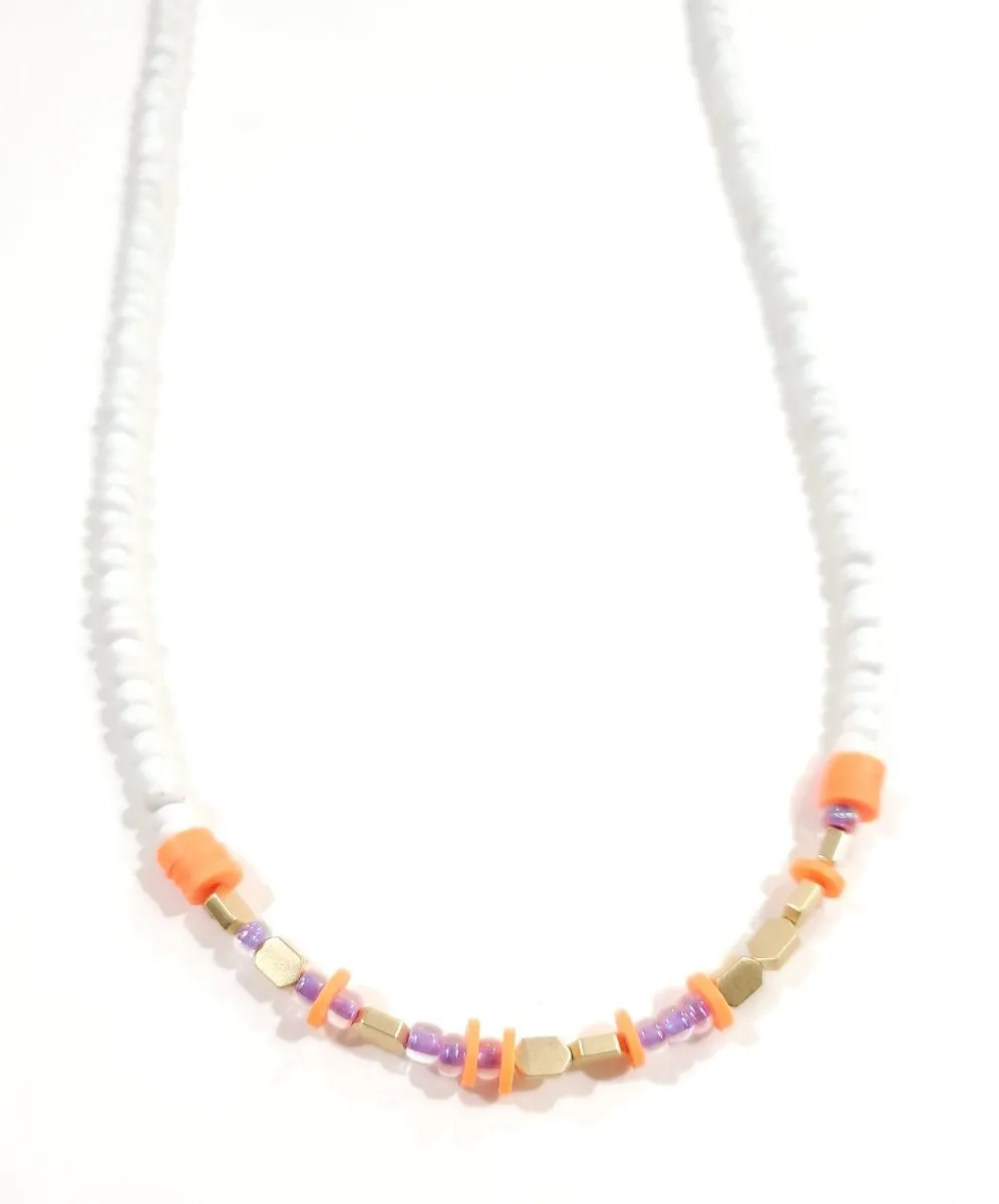 "Clemson" Morse Code Necklace