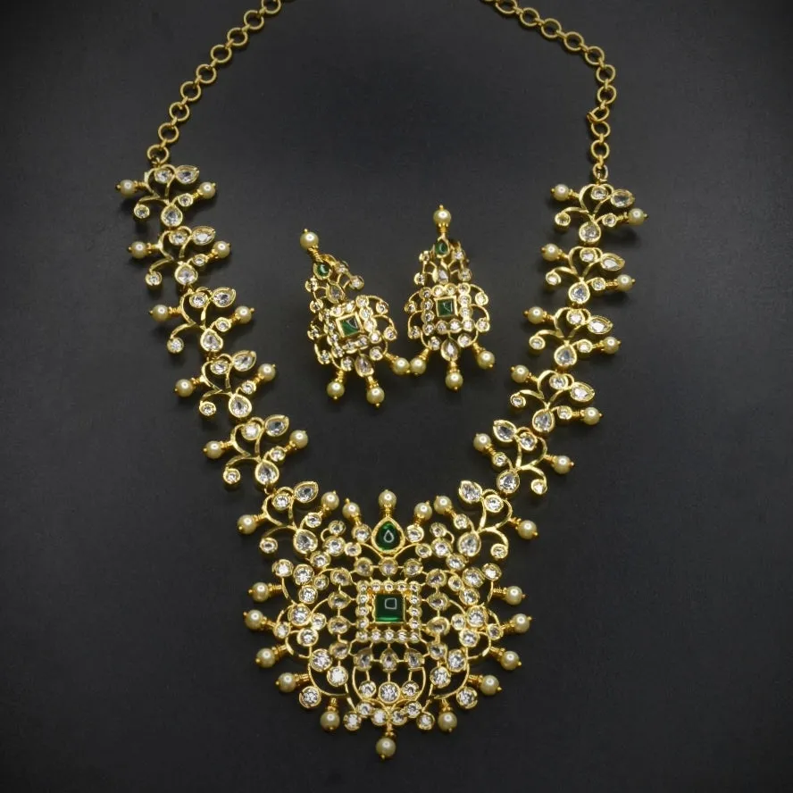 "Sparkle and Shine: The Ultimate Zirconia Necklace Set by Asp Fashion Jewellery"