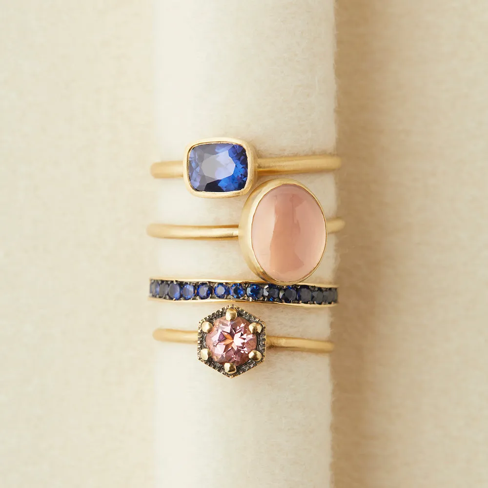 R12001RQ | Rose Quartz Glacé Ring