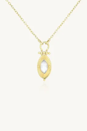 Radiance Moonstone Gold Necklace