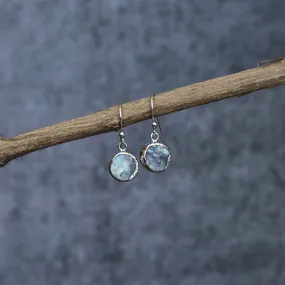 Raw Joyous - Moonstone Earrings