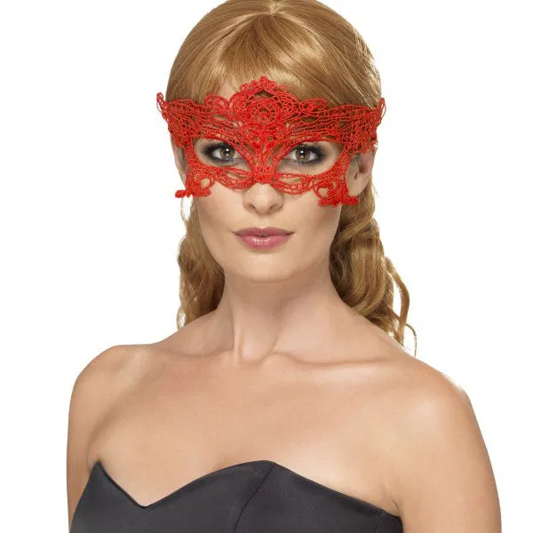 Red Heart Eyemask